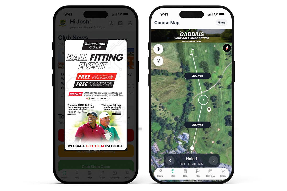 Hole sponsorship and event monetization
